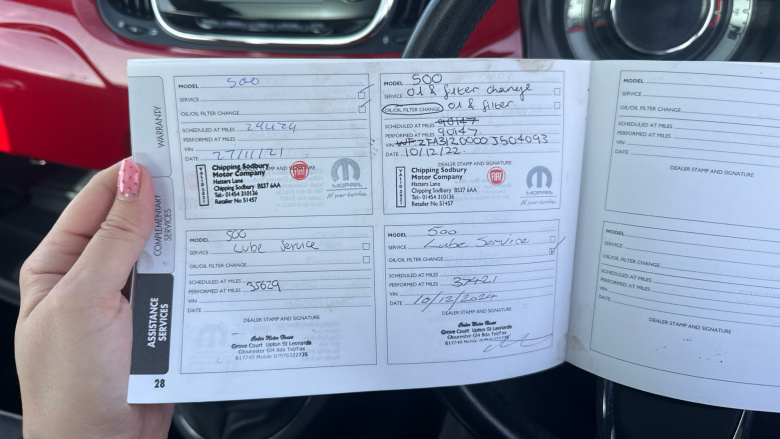 Fiat 500 1.2 Lounge 3dr Petrol Hatchback